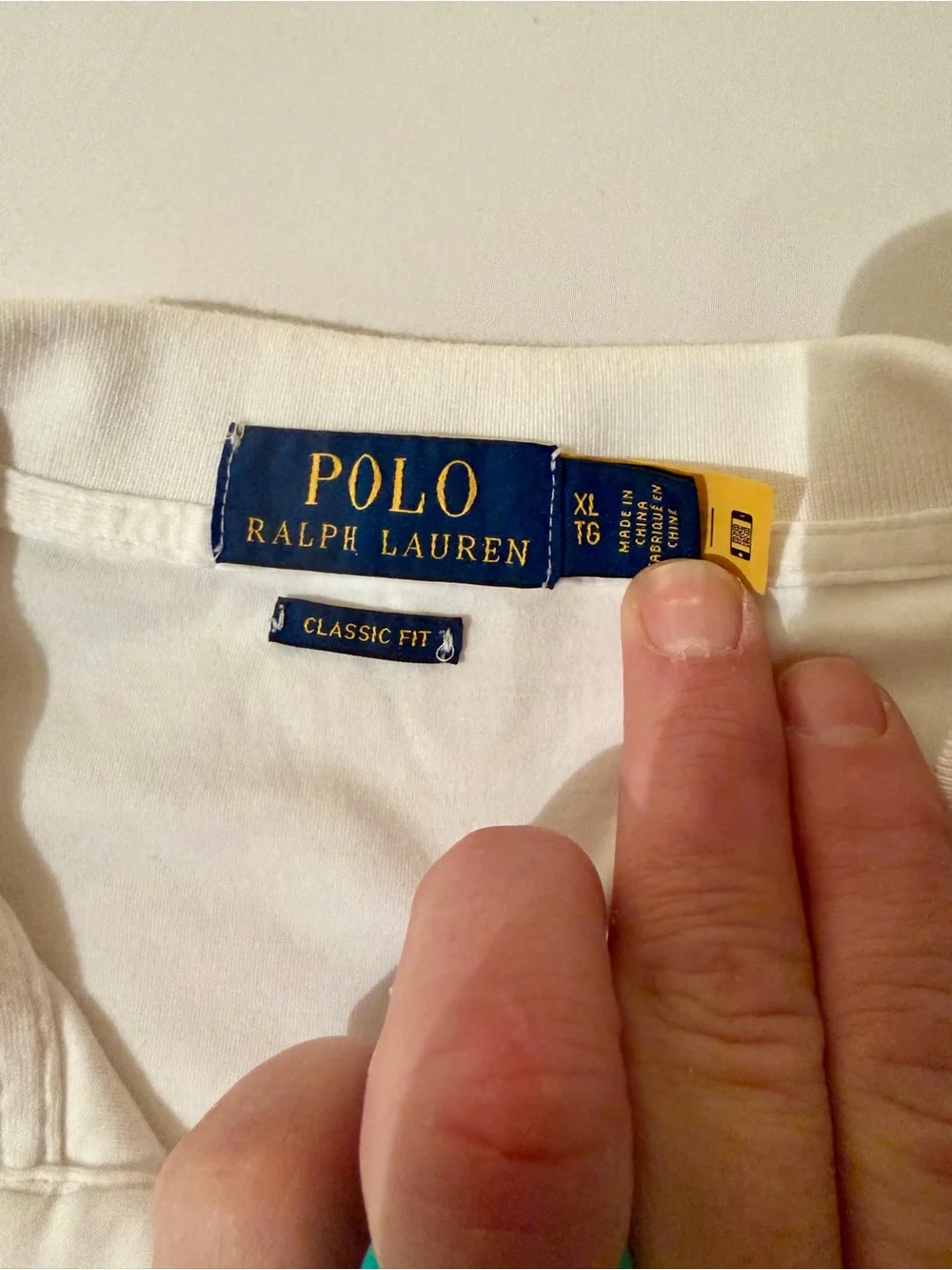 Polo Ralph Lauren Polo Mens XL White Flesh Pony Short Sleeve Preppy Classic Fit